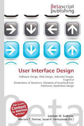 Surhone / Tennoe / Henssonow |  User Interface Design | Buch |  Sack Fachmedien
