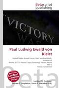 Surhone / Timpledon / Marseken |  Paul Ludwig Ewald von Kleist | Buch |  Sack Fachmedien