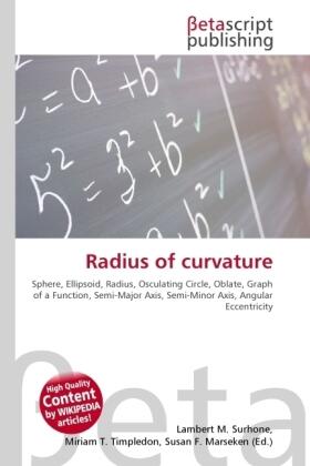 Surhone / Timpledon / Marseken | Radius of curvature | Buch | 978-613-0-34327-9 | sack.de
