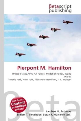 Surhone / Timpledon / Marseken | Pierpont M. Hamilton | Buch | 978-613-0-34392-7 | sack.de