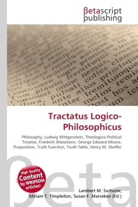 Surhone / Timpledon / Marseken | Tractatus Logico-Philosophicus | Buch | 978-613-0-35448-0 | sack.de