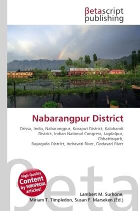 Surhone / Timpledon / Marseken | Nabarangpur District | Buch | 978-613-0-35580-7 | sack.de