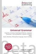 Surhone / Timpledon / Marseken |  Universal Grammar | Buch |  Sack Fachmedien