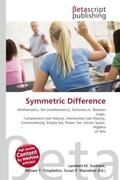 Surhone / Timpledon / Marseken |  Symmetric Difference | Buch |  Sack Fachmedien