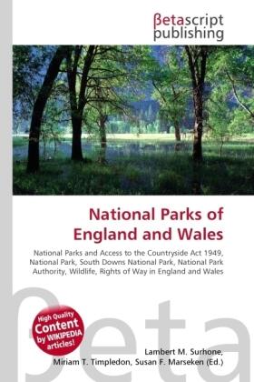 Surhone / Timpledon / Marseken | National Parks of England and Wales | Buch | 978-613-0-35773-3 | sack.de