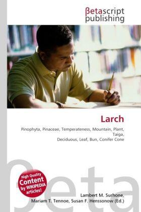 Surhone / Timpledon / Marseken |  Larch | Buch |  Sack Fachmedien