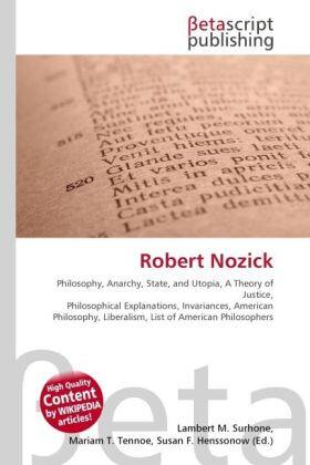 Surhone / Timpledon / Marseken |  Robert Nozick | Buch |  Sack Fachmedien