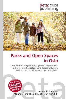 Surhone / Timpledon / Marseken |  Parks and Open Spaces in Oslo | Buch |  Sack Fachmedien