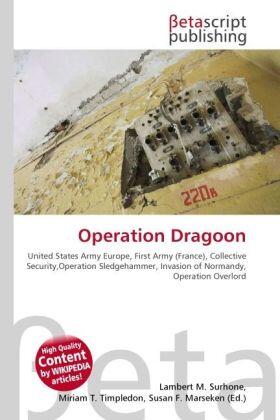 Surhone / Timpledon / Marseken |  Operation Dragoon | Buch |  Sack Fachmedien