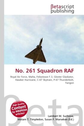 Surhone / Timpledon / Marseken |  No. 261 Squadron RAF | Buch |  Sack Fachmedien