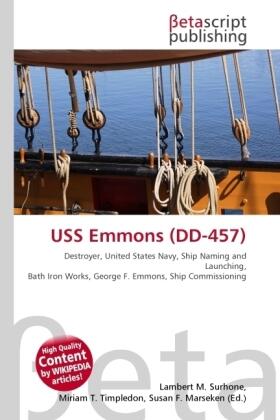 Surhone / Timpledon / Marseken |  USS Emmons (DD-457) | Buch |  Sack Fachmedien