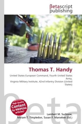 Surhone / Timpledon / Marseken |  Thomas T. Handy | Buch |  Sack Fachmedien