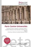 Surhone / Timpledon / Marseken |  Paris Centre Universités | Buch |  Sack Fachmedien