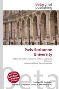Surhone / Timpledon / Marseken |  Paris-Sorbonne University | Buch |  Sack Fachmedien