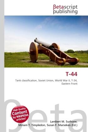 Surhone / Timpledon / Marseken |  T-44 | Buch |  Sack Fachmedien