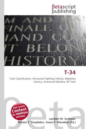 Surhone / Timpledon / Marseken |  T-34 | Buch |  Sack Fachmedien