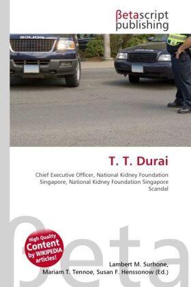 Surhone / Timpledon / Marseken |  T. T. Durai | Buch |  Sack Fachmedien