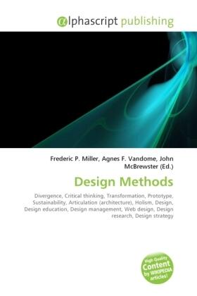 Miller / Vandome / McBrewster |  Design Methods | Buch |  Sack Fachmedien