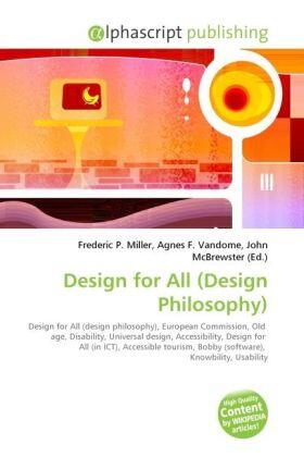 Miller / Vandome / McBrewster |  Design for All (Design Philosophy) | Buch |  Sack Fachmedien