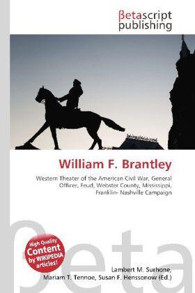 Surhone / Timpledon / Marseken |  William F. Brantley | Buch |  Sack Fachmedien