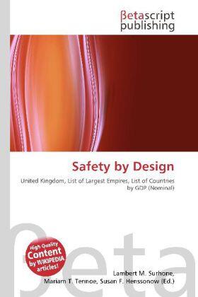 Surhone / Tennoe / Henssonow |  Safety by Design | Buch |  Sack Fachmedien