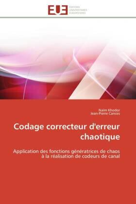Khodor / Cances |  Codage correcteur d'erreur chaotique | Buch |  Sack Fachmedien