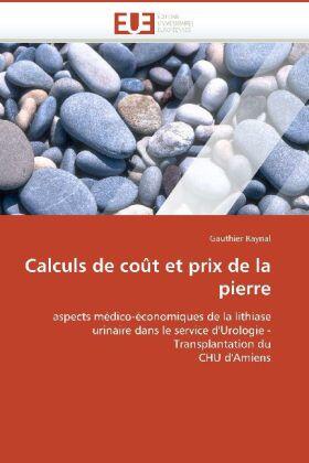 Raynal |  Calculs de coût et prix de la pierre | Buch |  Sack Fachmedien