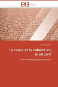 Gout-E |  La Cause Et La Volonté En Droit Civil | Buch |  Sack Fachmedien