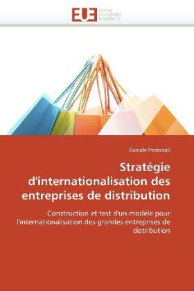 Pederzoli |  Stratégie d'internationalisation des entreprises de distribution | Buch |  Sack Fachmedien