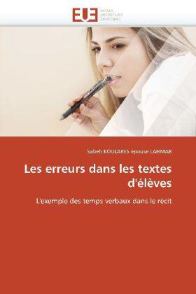 Les Erreurs Dans Les Textes d'Élèves | Buch | 978-613-1-53492-8 | sack.de