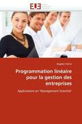 Patrut |  Programmation linéaire pour la gestion des entreprises | Buch |  Sack Fachmedien