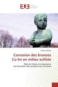 Müller |  Corrosion des bronzes Cu-Sn en milieu sulfate | Buch |  Sack Fachmedien