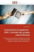 Behin-G |  Commission Européenne - Ong: Contrôle Des Projets Subventionnés | Buch |  Sack Fachmedien