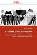 Aboutaieb-R |  La Société Civile Europénne | Buch |  Sack Fachmedien