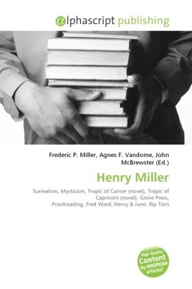 Miller / Vandome / McBrewster |  Henry Miller | Buch |  Sack Fachmedien