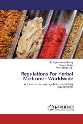 Reddy / Alex / Thomas |  Regulations For Herbal Medicine - Worldwide | Buch |  Sack Fachmedien