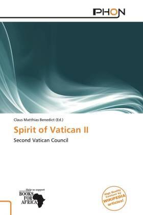 Benedict |  Spirit of Vatican II | Buch |  Sack Fachmedien