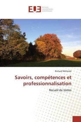 Wittorski |  Savoirs, compétences et professionnalisation | Buch |  Sack Fachmedien