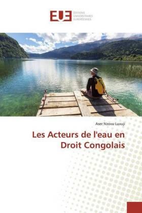 Nzovu Luvuji | Les Acteurs de l'eau en Droit Congolais | Buch | 978-613-8-42730-8 | sack.de