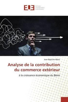 Abeni | Analyse de la contribution du commerce extérieur | Buch | 978-613-8-48128-7 | sack.de