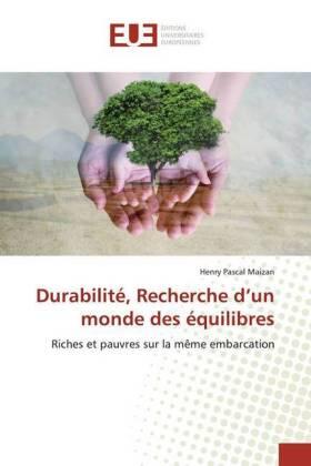 Maizan | Durabilité, Recherche d¿un monde des équilibres | Buch | 978-613-8-48421-9 | sack.de