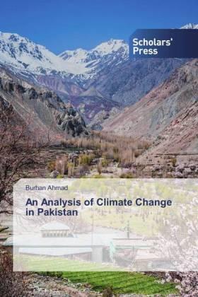 Ahmad |  An Analysis of Climate Change in Pakistan | Buch |  Sack Fachmedien