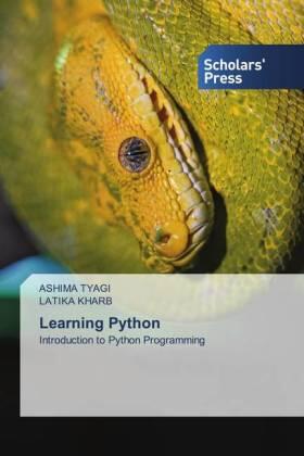 Tyagi / Kharb |  Learning Python | Buch |  Sack Fachmedien