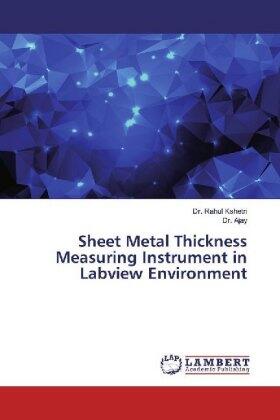 Kshetri |  Sheet Metal Thickness Measuring Instrument in Labview Environment | Buch |  Sack Fachmedien