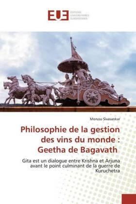 Sivasankar |  Philosophie de la gestion des vins du monde : Geetha de Bagavath | Buch |  Sack Fachmedien
