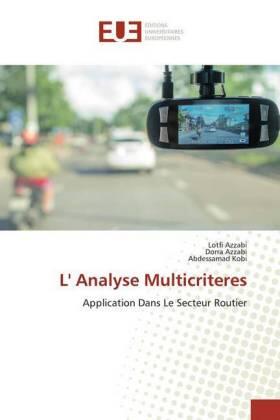 Azzabi / Kobi |  L' Analyse Multicriteres | Buch |  Sack Fachmedien