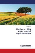 Xu |  The law of RNA experimental argumentation | Buch |  Sack Fachmedien