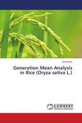Kumar |  Generation Mean Analysis in Rice (Oryza sativa L.) | Buch |  Sack Fachmedien