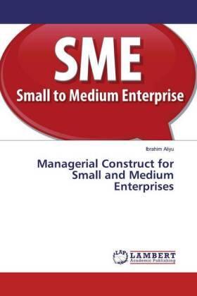 Aliyu |  Managerial Construct for Small and Medium Enterprises | Buch |  Sack Fachmedien