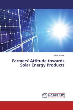 Kumar | Farmers' Attitude towards Solar Energy Products | Buch | 978-620-000138-2 | sack.de